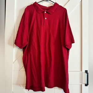 HB Collared Red Dress Collared Shirt Size 4XL